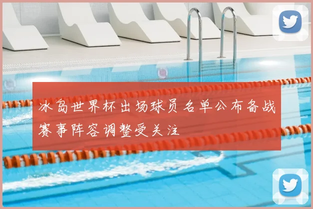 冰岛世界杯出场球员名单公布备战赛事阵容调整受关注